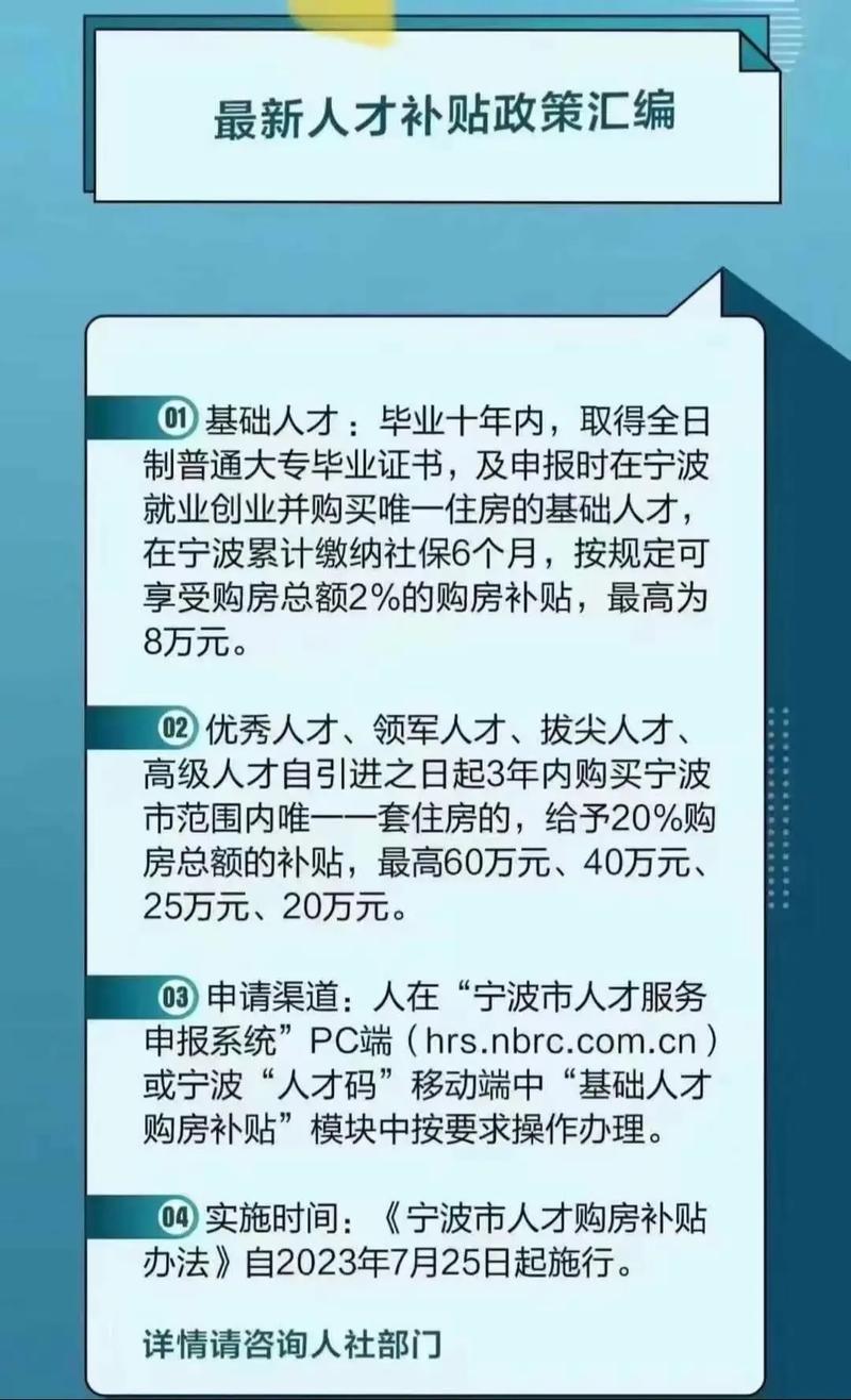宁波人才市场找工作靠谱吗_宁波高层次人才安家补贴申请条件_宁波人才补贴政策