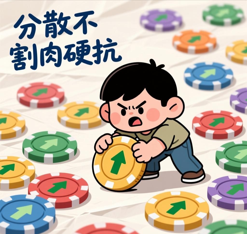 股票投资_长期分散持有股票_不割肉硬抗成功案例