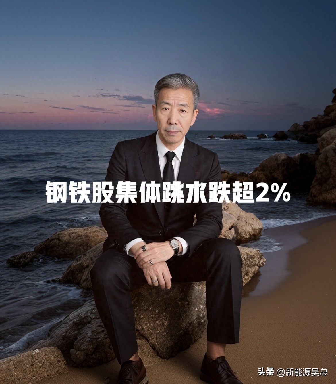 钢铁板块集体调整，鞍钢股份今日走势受关注，股民慌了