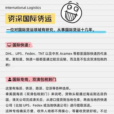 国际专线运输方式详解_外贸小白国际快递运输方式详解_外贸运输方式有哪几种